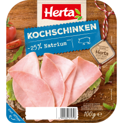 Herta Genuss Momente Kochschinken natriumreduziert 100 g 