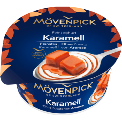 MÖVENPICK Feinjoghurt Karamell 14 % Fett 150 g 