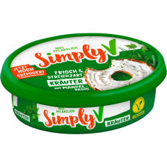 Simply V Veganer Streichgenuss Gartenkräuter 150 g 