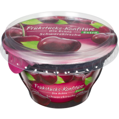 Zentis Frühstücks-Konfitüre Extra Schwarzkirsche 200 g 