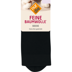 nur die Damen Feines Baumwoll Söckchen maritim Gr. 35-38 