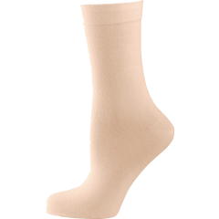 nur die Damen Feines Baumwoll Söckchen beige Gr. 39-42 