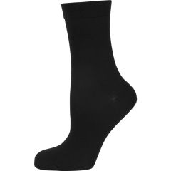 nur die Damen Feines Baumwoll Söckchen schwarz Gr. 35-38 