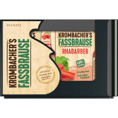 Krombacher Fassbrause Rhabarber 0,33 l 