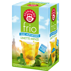 Teekanne Frio Limette-Minze 18 Teebeutel 