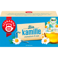 Teekanne Bio Kamille 18 Teebeutel 
