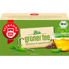 Teekanne Bio Grüner Tee 18 Teebeutel 