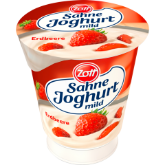 Zott Sahne-Joghurt mild Erdbeere 10 % Fett 150 g 