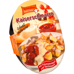 SchwabenSpeisen Kaiserschmarrn mit Früchtekompott und Vanillesauce 400 g 