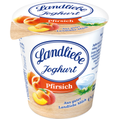 Landliebe Joghurt mit erlesenen Pfirsichen 3,8 % Fett 150 g 