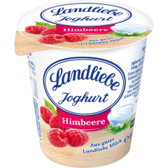 Landliebe Joghurt mit erlesenen Himbeeren 3,8 % Fett 150 g 