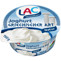 Schwarzwaldmilch LAC lactosefrei Joghurt nach griechischer Art Natur 10 % Fett 150 g 