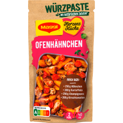 Maggi Herzensküche Würzpaste für rustikales Ofen Hähnchen für mind. 2 Portionen 