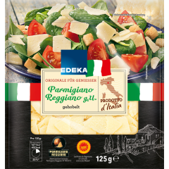 EDEKA Italia Parmigiano Reggiano 32% Fett i. Tr. gehobelt 125 g 