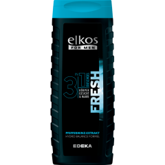 elkos FOR MEN Duschgel 3IN1 Fresh 300 ml 