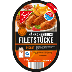GUT&GÜNSTIG Hähnchenbrust-Filetstücke Pikant 150 g 