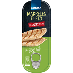 EDEKA Gegrillte Makrelenfilets, in Olivenöl 120 g 