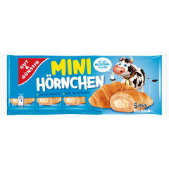 GUT&GÜNSTIG Mini-Hörnchen mit Milchcreme 240 g 
