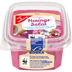 GUT&GÜNSTIG Delikatess-Heringssalat rot 250 g 