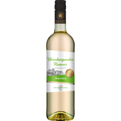 Wein-Genuss Weißburgunder Rivaner Rheinhessen Qualitätswein weiß 0,75 l 