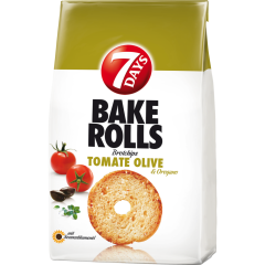 7 Days Bake Rolls Tomate, Olive & Oregano 250 g 