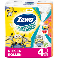 Zewa Wisch & Weg Minions 4 Rollen 