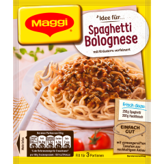 Maggi Idee für... Spaghetti Bolognese für 3 Portionen 