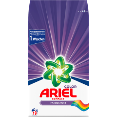 Ariel Compact Colorwaschmittel Pulver 19 Waschladungen 