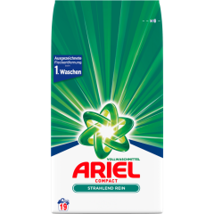 Ariel Compact Vollwaschmittel Pulver 19 Waschladungen 