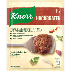 Knorr Natürlich Lecker! Hackbraten für 3 Portionen 