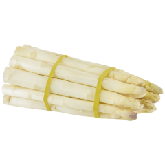 SW Unsere Heimat Spargel, weiß/violett Klasse 	II 500g 