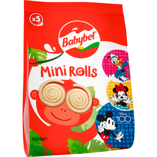 Babybel Mini Rolls 38 % Fett i. Tr. 5 Stück 
