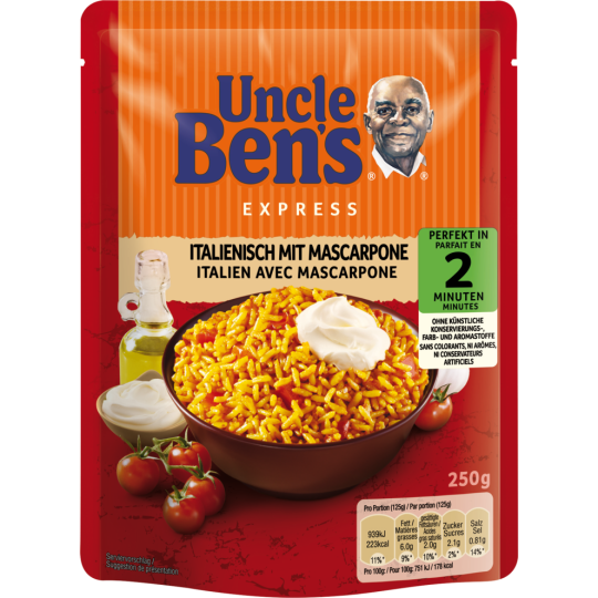Uncle Ben's Express Reis Tomate & Mascarpone 250 g 