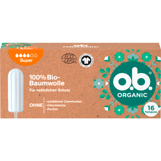 o.b. Organic Bio Super 16 Stück 