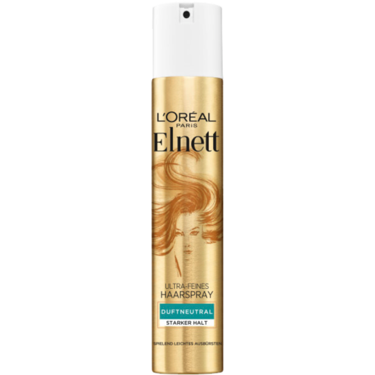 L'ORÉAL Elnett Ultra-Feines Haarspray Duftneutral Starker Halt 300 ml 