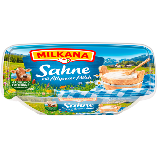 MILKANA Schmelzkäse Sahne 50 % Fett i. Tr. 200 g 