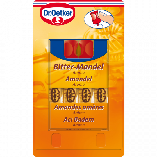 Dr.Oetker Bitter-Mandel Aroma 4 Stück 