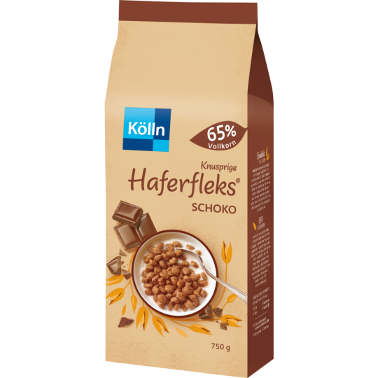 Kölln Vollkorn Haferfleks Knusper-Schoko 750 g 