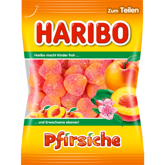 HARIBO Pfirsiche Fruchtgummi 200 g 