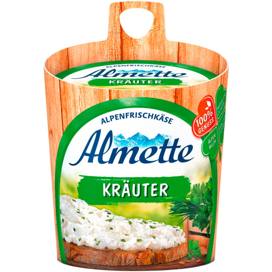 Almette Alpenfrischkäse Kräuter Doppelrahmstufe 150 g 