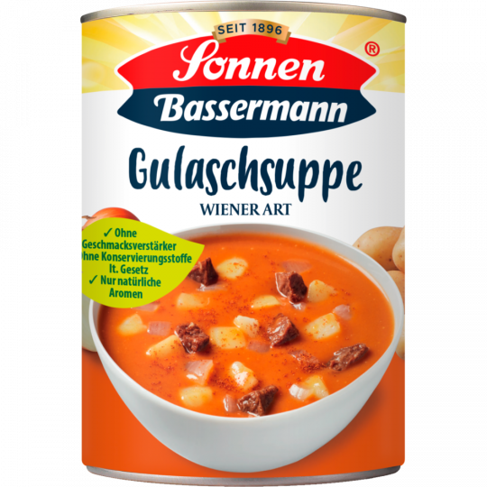Sonnen Bassermann Gulaschsuppe Wiener Art 400 ml 