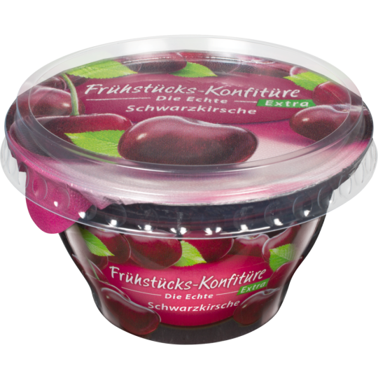 Zentis Frühstücks-Konfitüre Extra Schwarzkirsche 200 g 