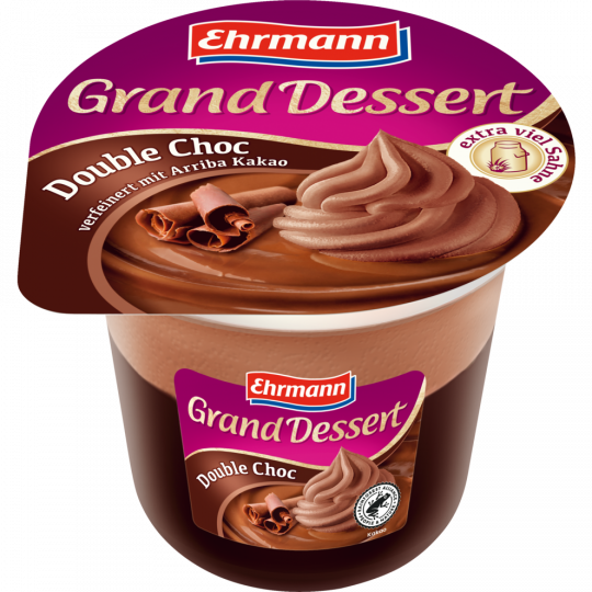 Ehrmann Grand Dessert Double Choc 190 g 