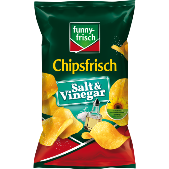 funny-frisch Chipsfrisch Salt & Vinegar 175 g 
