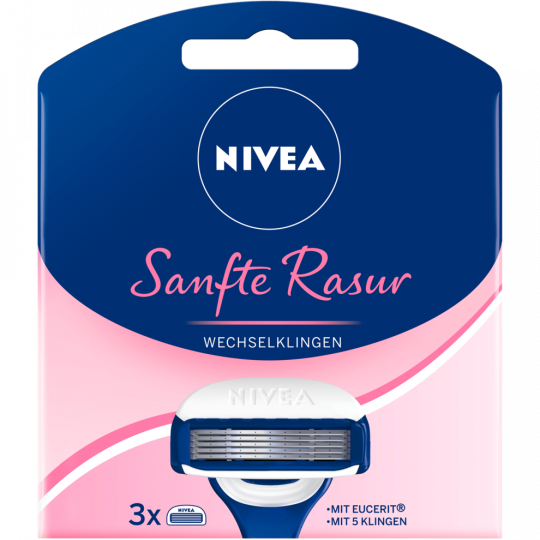 NIVEA Sanfte Rasur Wechselklingen 3 Klingen 