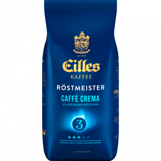 Eilles Kaffee Röstmeister Caffè Crema ganze Bohnen 1000 g 