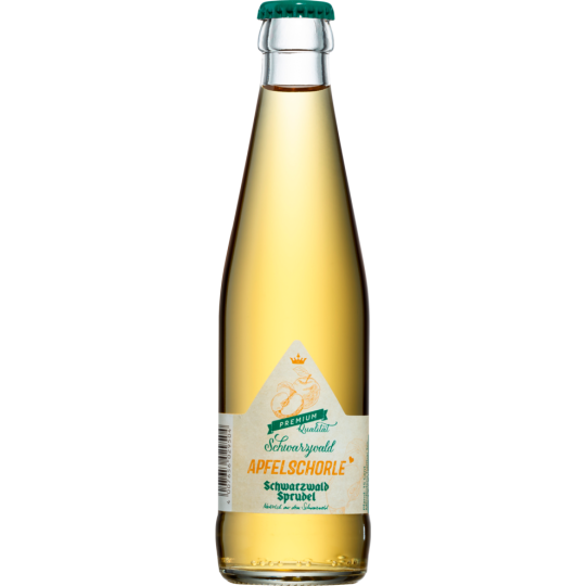 Schwarzwald Sprudel Apfelschorle mit Direktsaft 