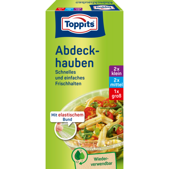 Toppits Abdeckhauben 5 Stück 