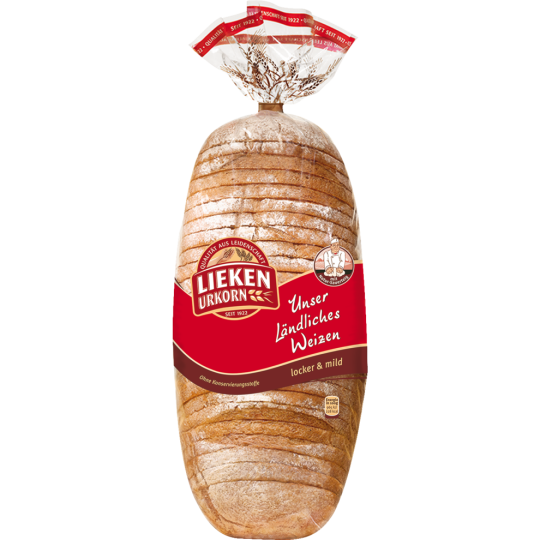 LIEKEN URKORN Unser Ländliches Weizen 26 Scheiben 