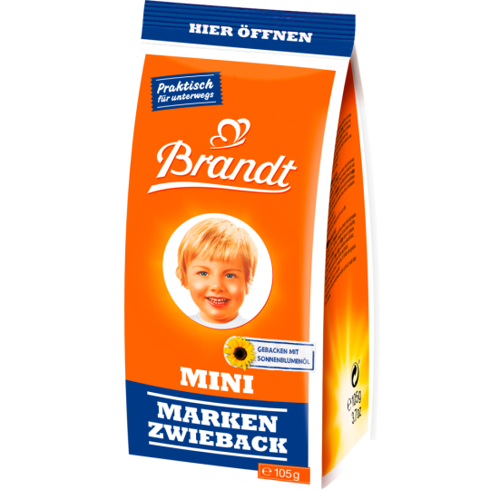 Brandt Mini Markenzwieback 105 g 